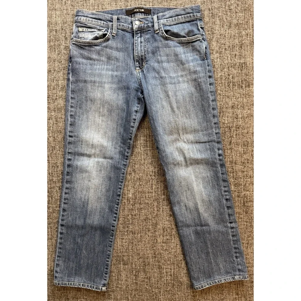 Joe's Jeans Brixton W31x29-30 Medium Wash Stretch Straight Slim Denim Mens